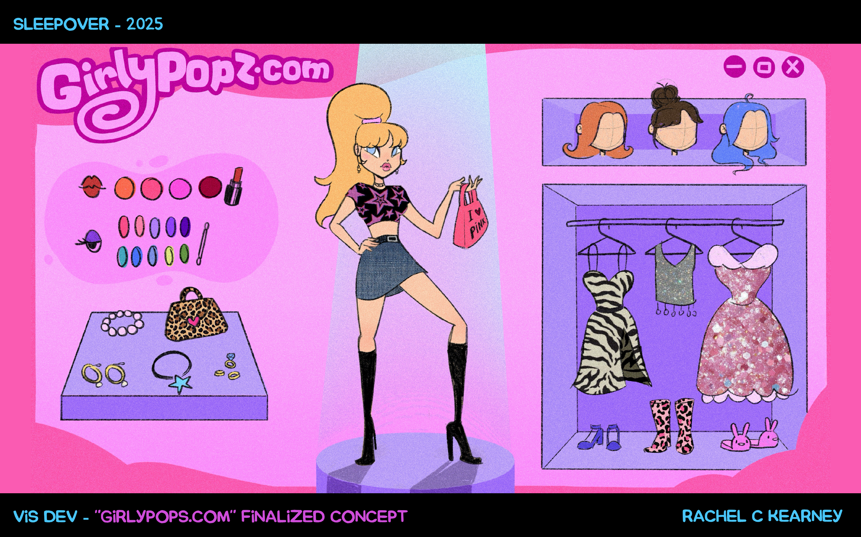 Sleepover concept